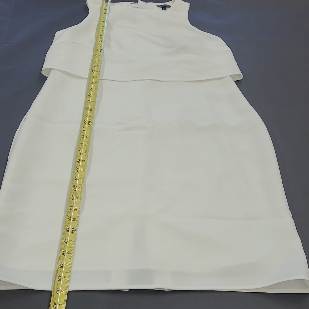 Rag & Bone Cream/White Sleeveless Open Back Dress Size L - Picture 6 of 15
